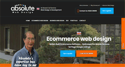 Desktop Screenshot of absolutewebdesign.co.uk