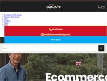 Tablet Screenshot of absolutewebdesign.co.uk